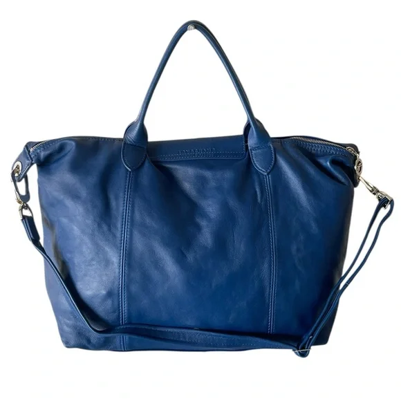 Longchamp Le Pliage Cuir Leather Shoulder Bag - Picture 12 of 13